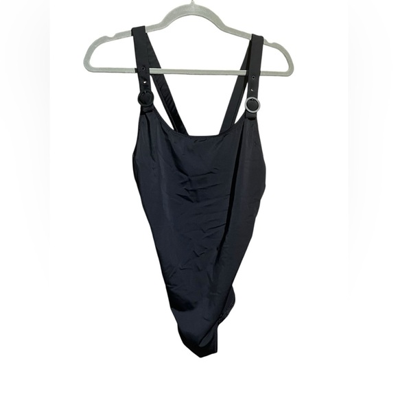 Solid and Striped Black The Lucy Swimsuit - Picture 3 of 7